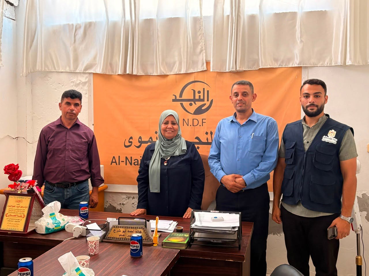 استقبل ملتقى النجد التنموي وفدا من وزارة التنمية